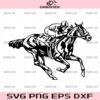 Horse And Jockey SVG, Horse Racing SVG