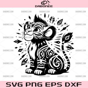 Lion King Mandala SVG, Lion King SVG PNG