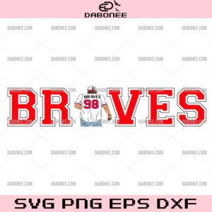 Morgan Wallen 98 Braves Song SVG PNG