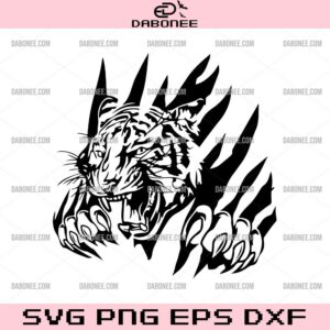 Tiger Claws SVG, Tiger Scratch SVG, Tiger Animal SVG