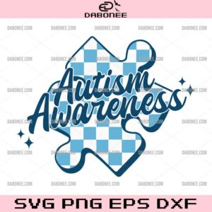 Autism Awareness SVG, Autism Puzzle SVG