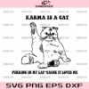 Karma Is A Cat SVG, Taylor Swift Cat Karma SVG