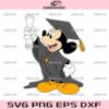 Mickey Graduate SVG, Mickey Mouse Graduation Cap SVG