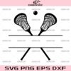 Lacrosse Monogram SVG, Sport Lacrosse SVG