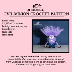 Evil Minion Crochet Pattern