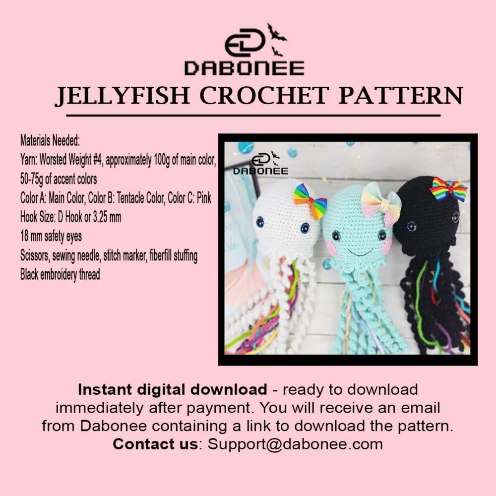 Jellyfish Crochet Pattern