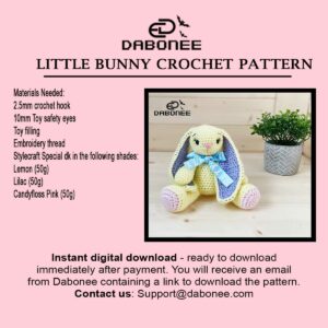 Little Bunny Crochet Pattern