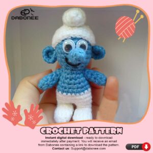 Smurf Crochet Pattern PDF Instant Download