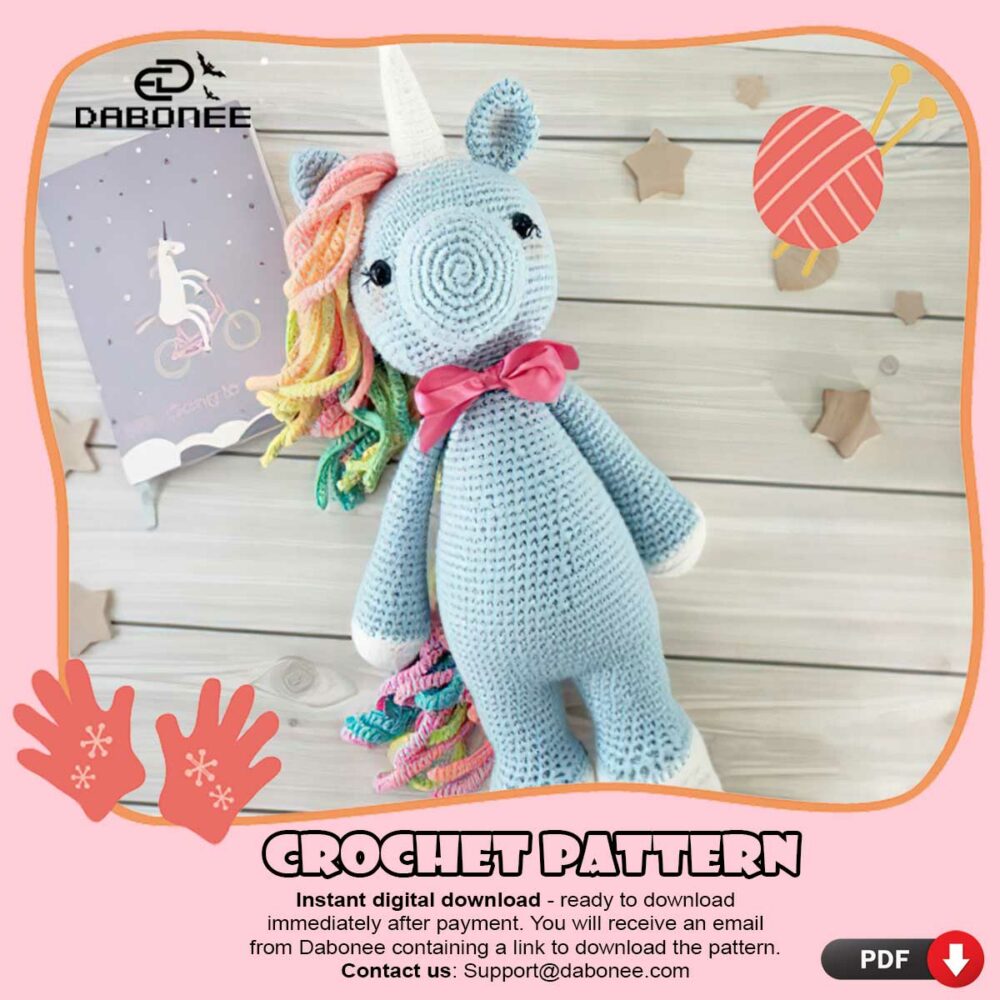 Baby Unicorn Crochet Pattern