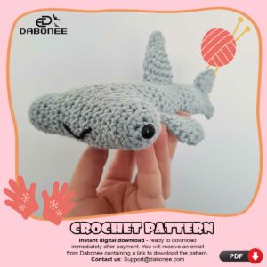 Hammerhead Shark Cute Crochet Pattern