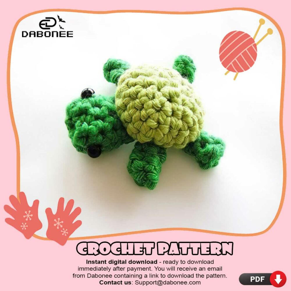 Mini Turtle Crochet Pattern