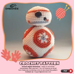 BB8 Star Wars Crochet Pattern PDF Instant Download