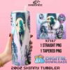 Emily The Corpse Bride Zipper 20oz Tumbler Wrap PNG File