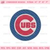 Chicago Cubs Logo Embroidery Design Files