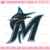 Miami Marlins Logo Embroidery Design Files