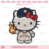 Hello Kitty Houston Astros Embroidery Designs