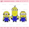 Minions Embroidery Designs