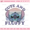 Stitch Cute And Fluffy Embroidery Design