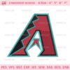 Arizona Diamondbacks Logo Embroidery Design Files